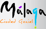 Website über die Stadt Malaga